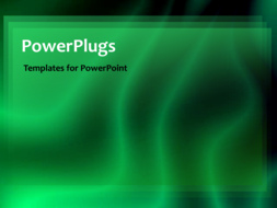 PowerPoint Template - An abstract background